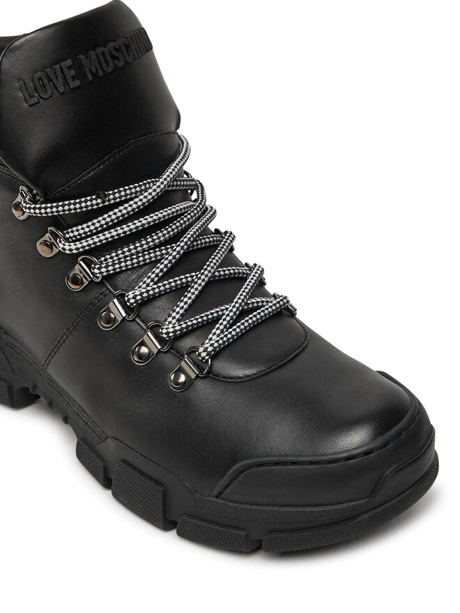 LOVE MOSCHINO Schnürstiefeletten LOVE MOSCHINO JA15494G0LIA0000 Schwarz
