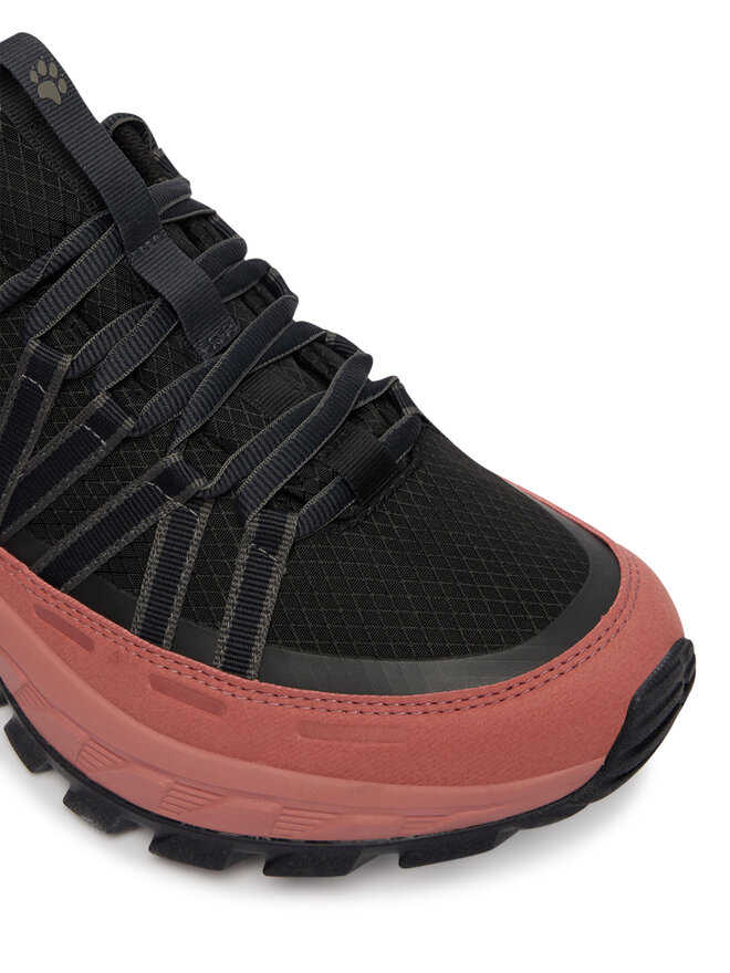Jack Wolfskin Трекінгові черевики Jack Wolfskin Wild Hike Texapore Low A65581 Чорний