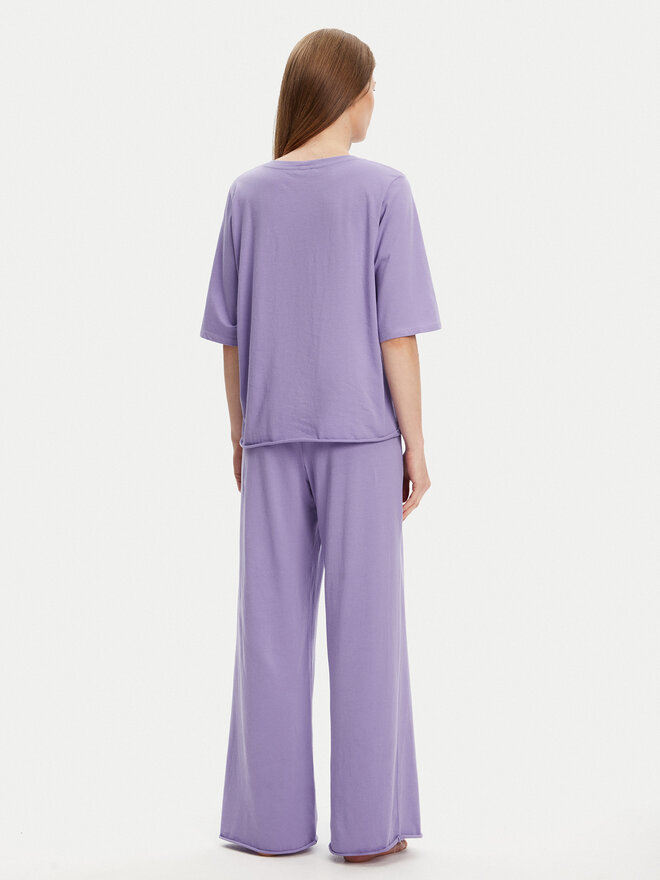 United Colors Of Benetton United Colors Of Benetton Pijama 35VB3P03P Violeta Loose Fit