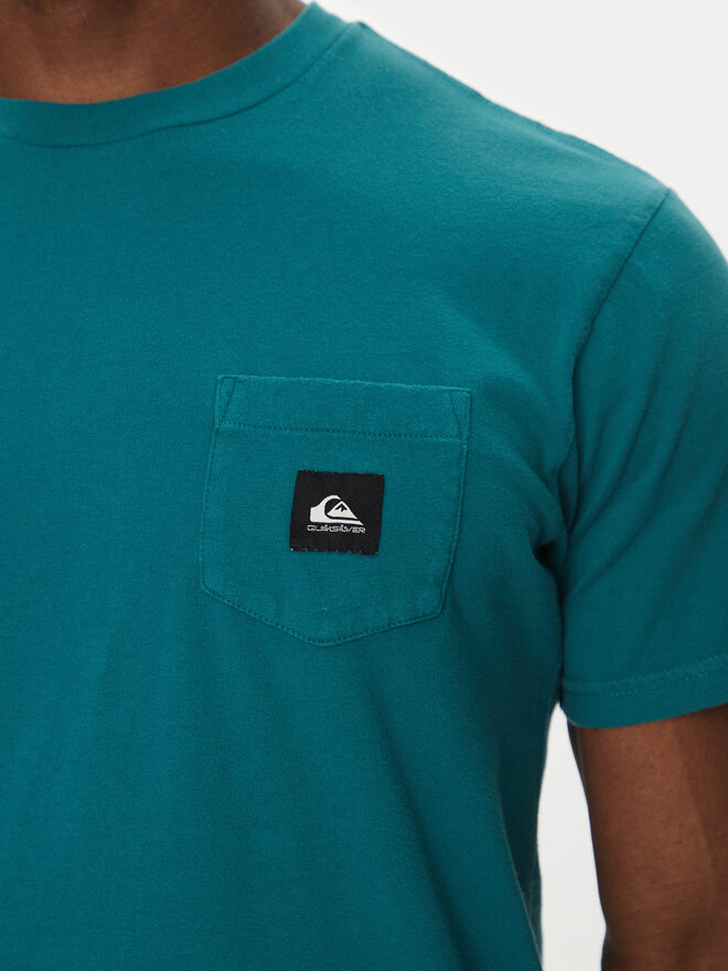 Quiksilver Quiksilver T-Shirt EQYZT08035 Türkisfarben Regular Fit