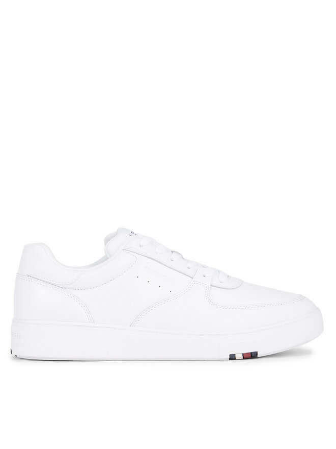 Sneakers Tommy Hilfiger Modern Cup Corporate Lth FM0FM04941 Weiß 