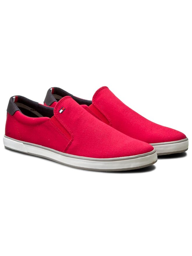 Tommy hilfiger red heels cheap