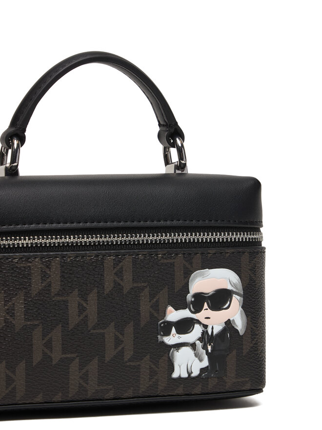 KARL LAGERFELD Handtasche KARL LAGERFELD B1W32014 Braun