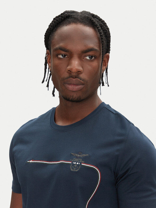Aeronautica Militare Aeronautica Militare Póló 251TS2417J682 Sötétkék Regular Fit