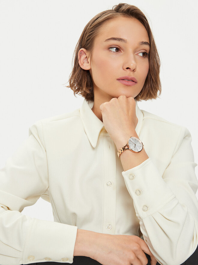 Calvin Klein Часовник Calvin Klein Graphic K7E23646 Златист