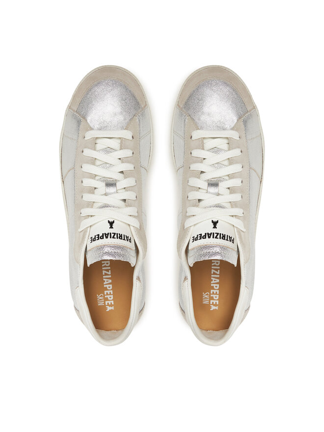 Patrizia Pepe Sneakersy Patrizia Pepe SKIN 2Z0065/L154-S125 Srebrny