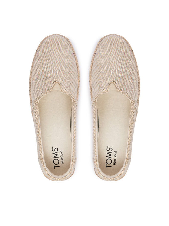 Toms Еспадрильї Toms Valencia 10023059 Бежевий