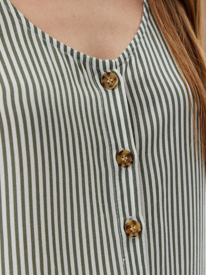 Vero Moda Vero Moda Top Bumpy 10325830 Verde Standard Fit