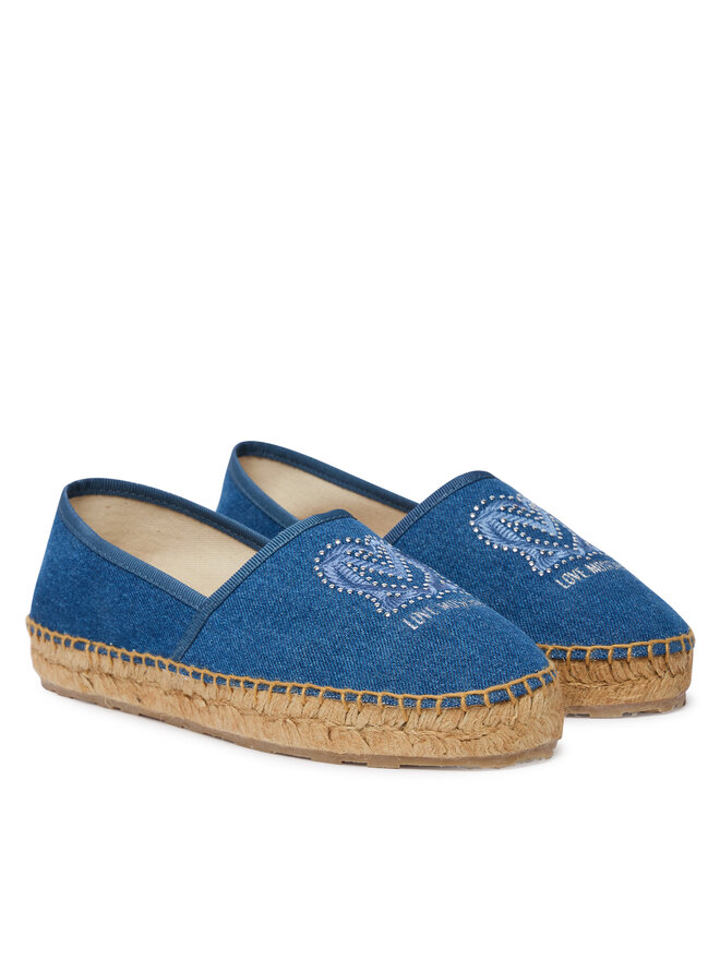 LOVE MOSCHINO Еспадрильї LOVE MOSCHINO JA10532G0OJO5700 Голубий