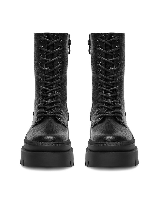 DeeZee Schnürschuhe DeeZee 60063-12 Schwarz