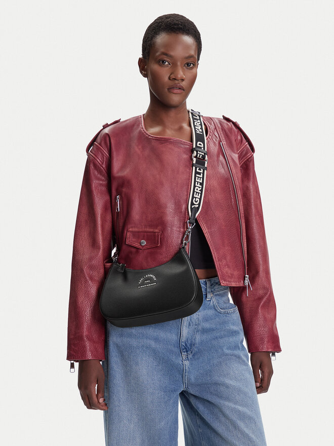 KARL LAGERFELD Torbica KARL LAGERFELD A3W30316 Crna