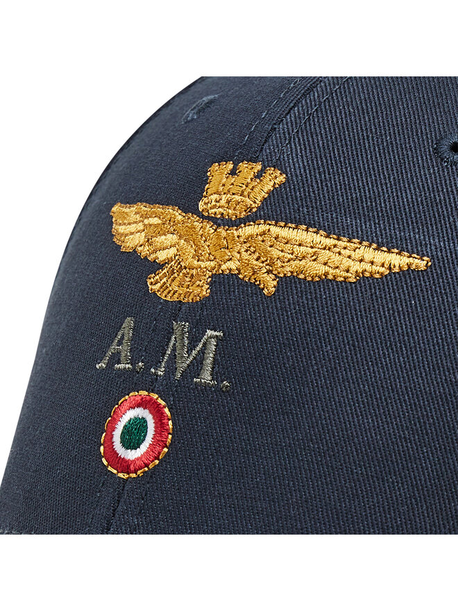 Aeronautica Militare Czapka z daszkiem Aeronautica Militare 221HA1100CT2848 Granatowy