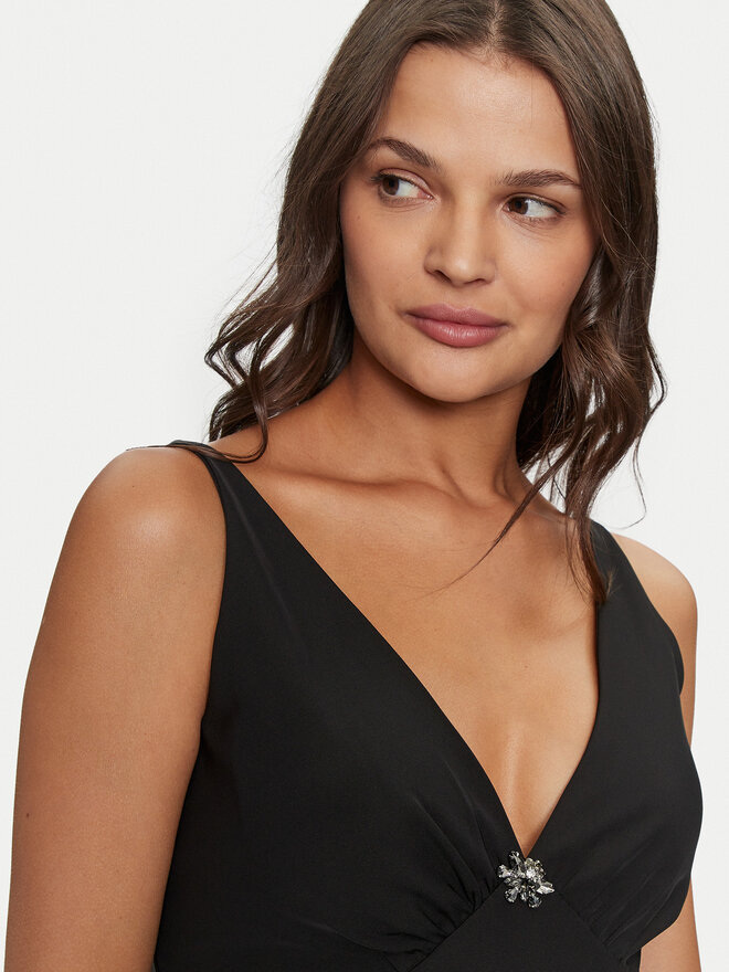 Rinascimento Rinascimento Top CFC0119900003 Schwarz Regular Fit