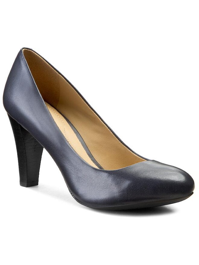 Decollete Geox D Mariele H. E D32T6E 00085 C4002 Blu scuro escarpe