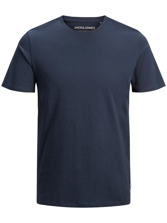 Jack&Jones Jack&Jones Marškinėliai Orrganic Basic 12156101 Tamsiai mėlyna Slim Fit