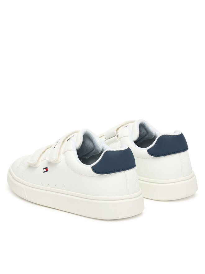 Tommy Hilfiger Sneakers Tommy Hilfiger Low Cut Velcro T1X9-34338-1355 S Weiß