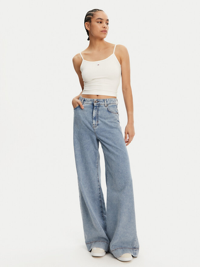 Tommy Jeans Tommy Jeans Set od 2 topa Essential DW0DW18148 Šarena Regular Fit