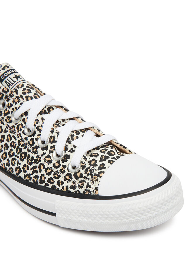 Converse Trampki Converse Chuck Taylor All Star Leopard A14941C Beżowy