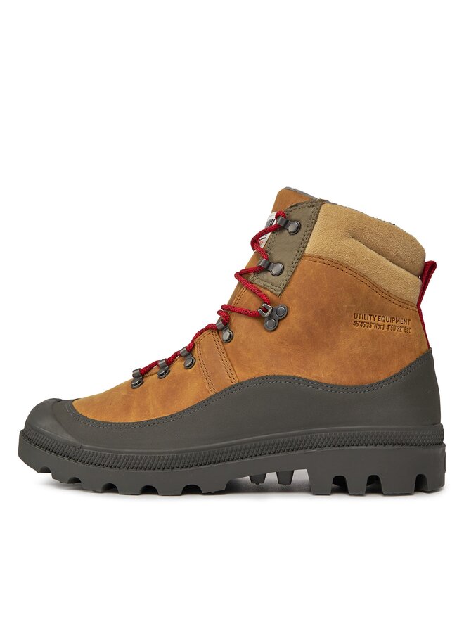 Palladium Schnürstiefeletten Palladium Pallabrousse Hkr Wp+ 08840-275-M Braun