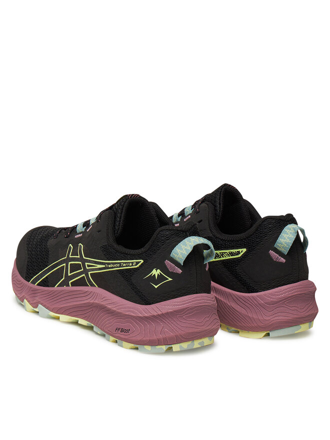 Asics Buty do biegania Asics Trabuco Terra 2 1012B427 Czarny