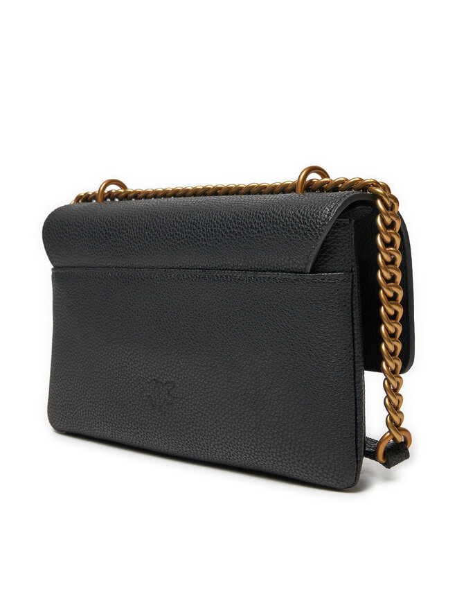 PINKO Geantă PINKO Love One Soft Mini AI 24-25 PLTT 104528 A29Q Negru