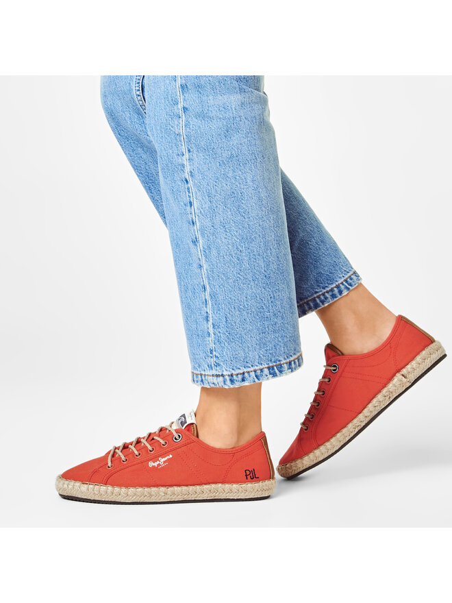 Pepe Jeans Εσπαντρίγιες Pepe Jeans Tourist Island Gir PGS10170 Κόκκινο