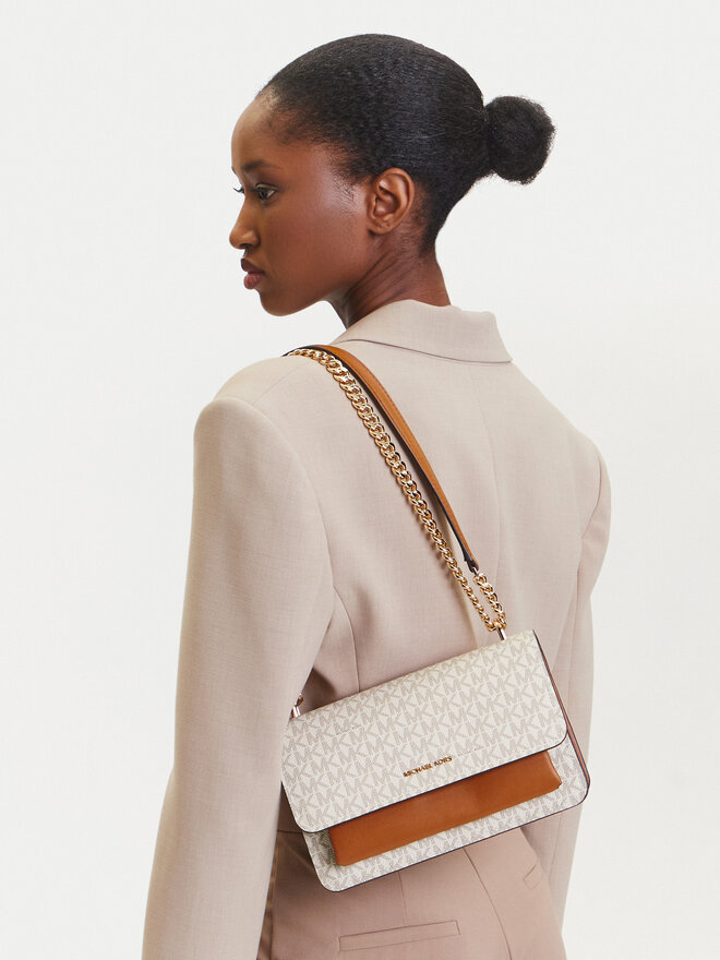 MICHAEL Michael Kors Handtasche MICHAEL Michael Kors Claire 30R5GC7L3B Creme