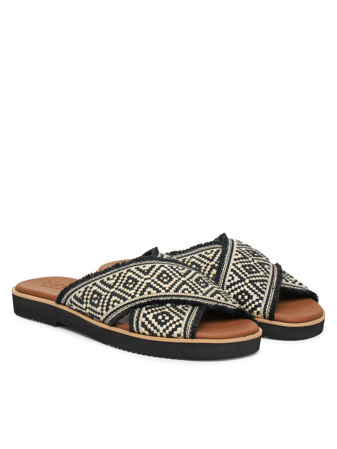 Toms Pantoletten Toms Mae Crossover 10021986 Schwarz