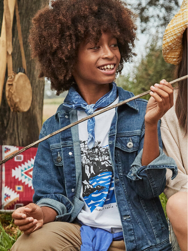 Mayoral Mayoral T-Shirt 6006 Weiß Regular Fit
