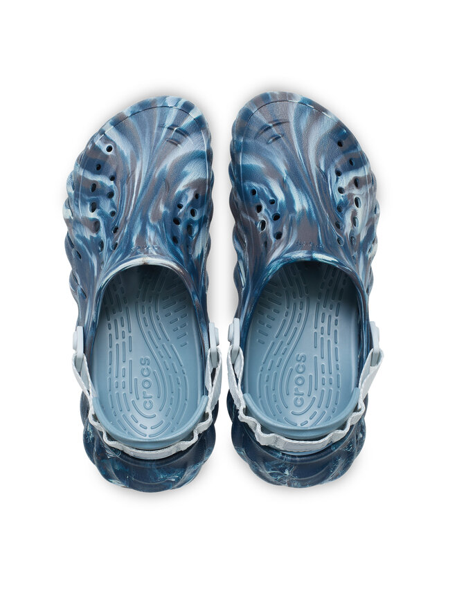 Crocs Klapki Crocs Echo Marbled Clog 208454 Kolorowy