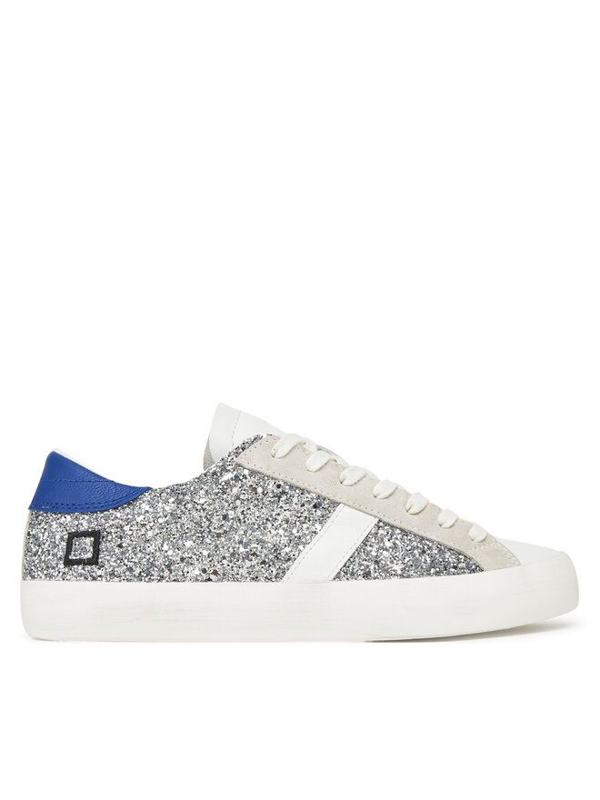 D.A.T.E. Sneakersy D.A.T.E. Hill Low W421-HL-GL Srebrny