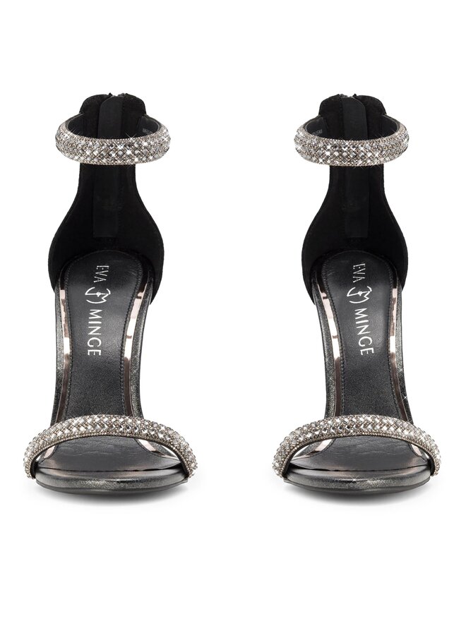 Eva Minge Sandale Eva Minge MARGUERITE-2360-103 Negru