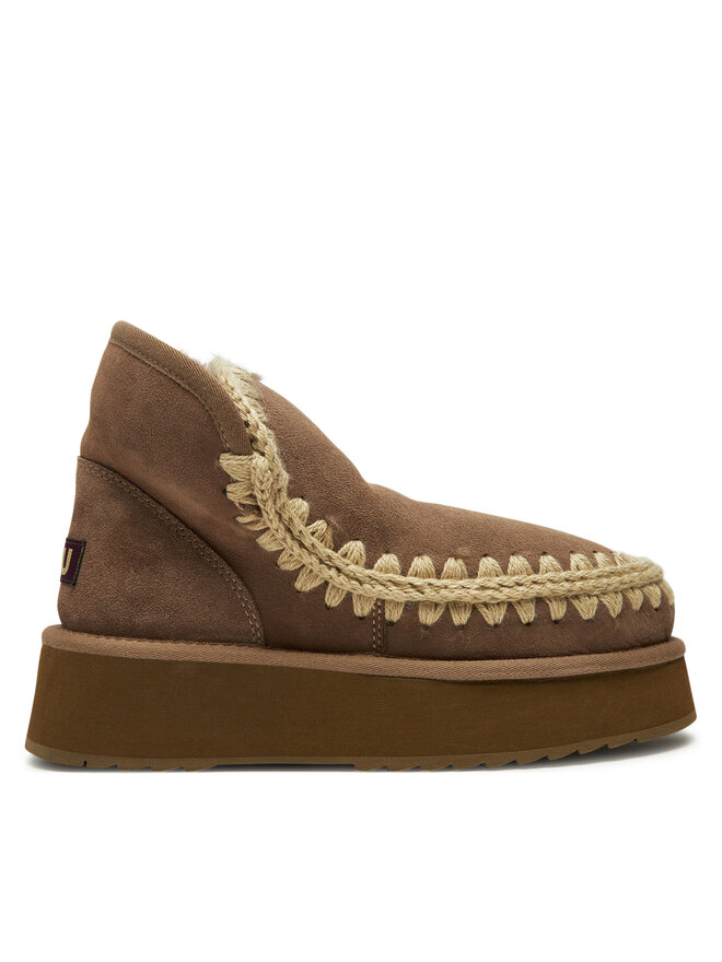 Mou Botas de nieve Mou Mini Eskimo Platform Boot FW681000A Marrón