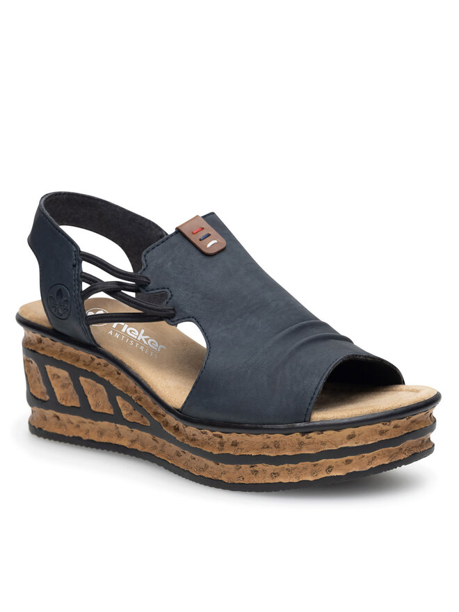 Rieker Sandalen Rieker 68175-14 Dunkelblau