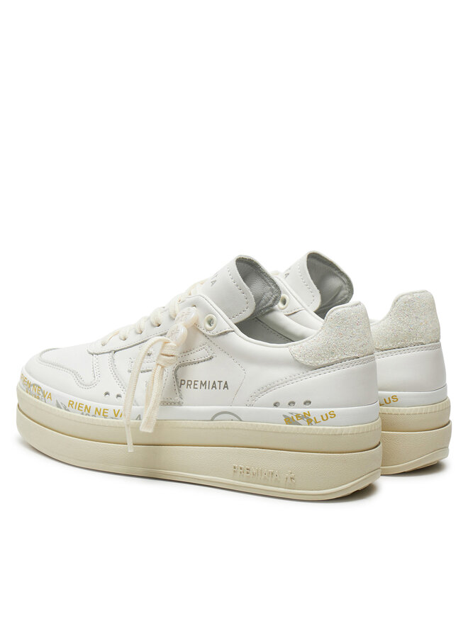 Premiata Сникърси Premiata Micol 7010 Бял