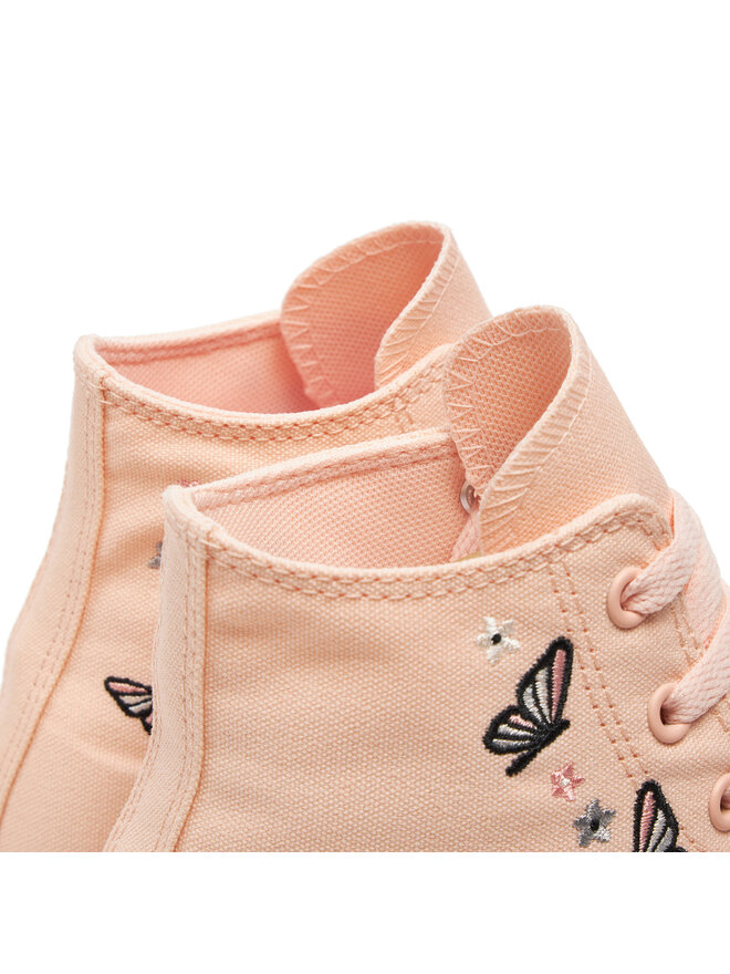 Converse Plátěnky Converse Chuck Taylor All Star Eva Lift Butterflies A07355C Růžová