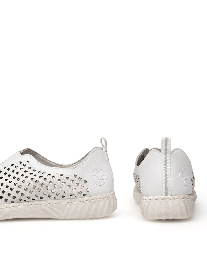 Rieker Halbschuhe Rieker N0965-80 Weiß