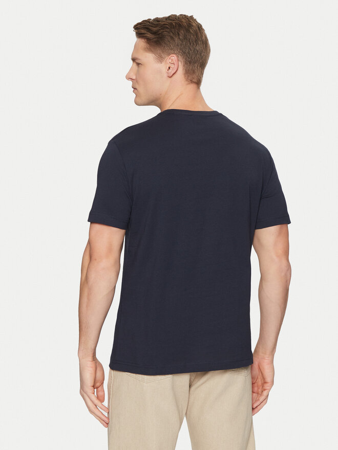Gant Gant Majica 2003290 Mornarsko modra Regular Fit