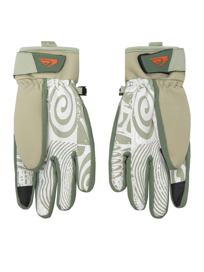 Quiksilver Guantes de hombre Quiksilver EQYHN03198 Verde