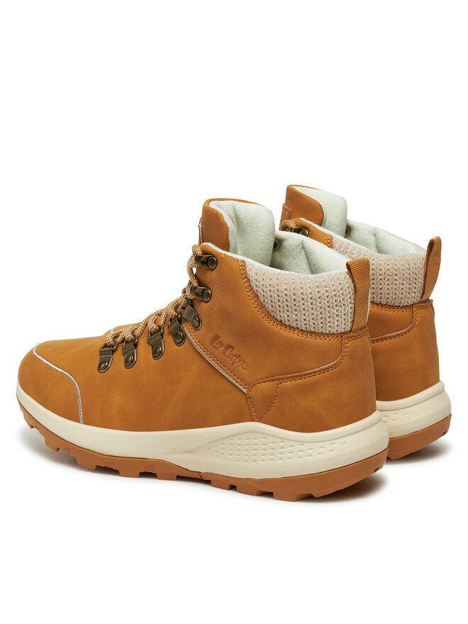 Lee Cooper Polokozačky Lee Cooper LCJ-24-03-3075LA Hnědá