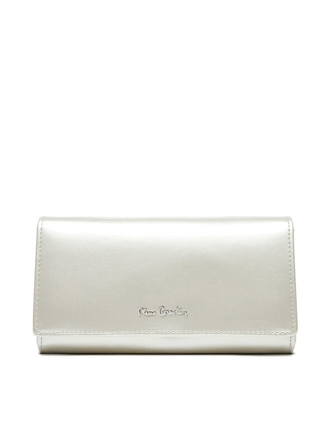 Pierre Cardin Cartera grande para mujer Pierre Cardin 07 SHINY 106 Écru