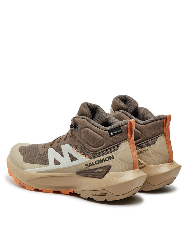 Salomon Παπούτσια πεζοπορίας Salomon Elixir Activ Mid Gore-Tex L47457200 Μπεζ