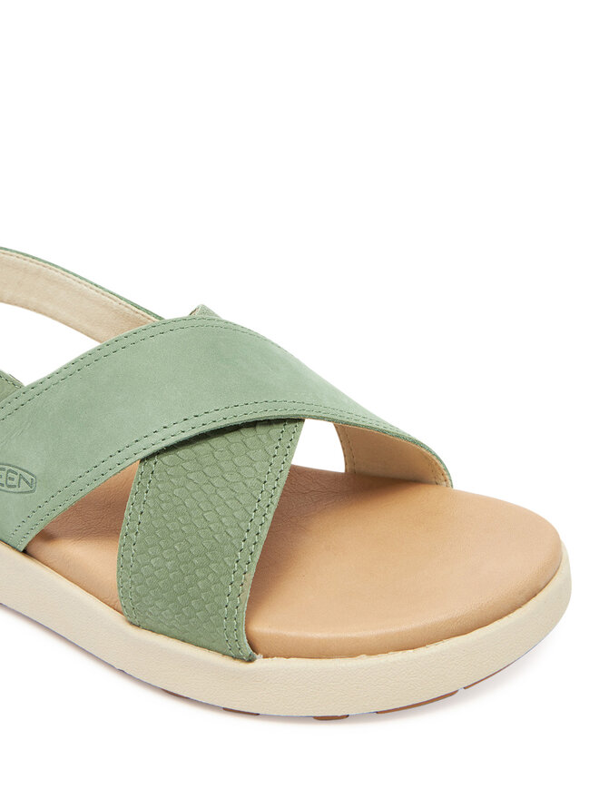 Keen Sandały Keen Elle Luxe Cross Strap 1030525 Zielony