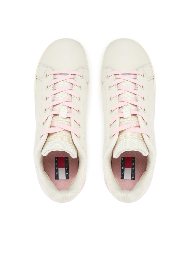 Tommy Jeans Sneakersy Tommy Jeans Tjw Flatform Ess EN0EN02518 Różowy