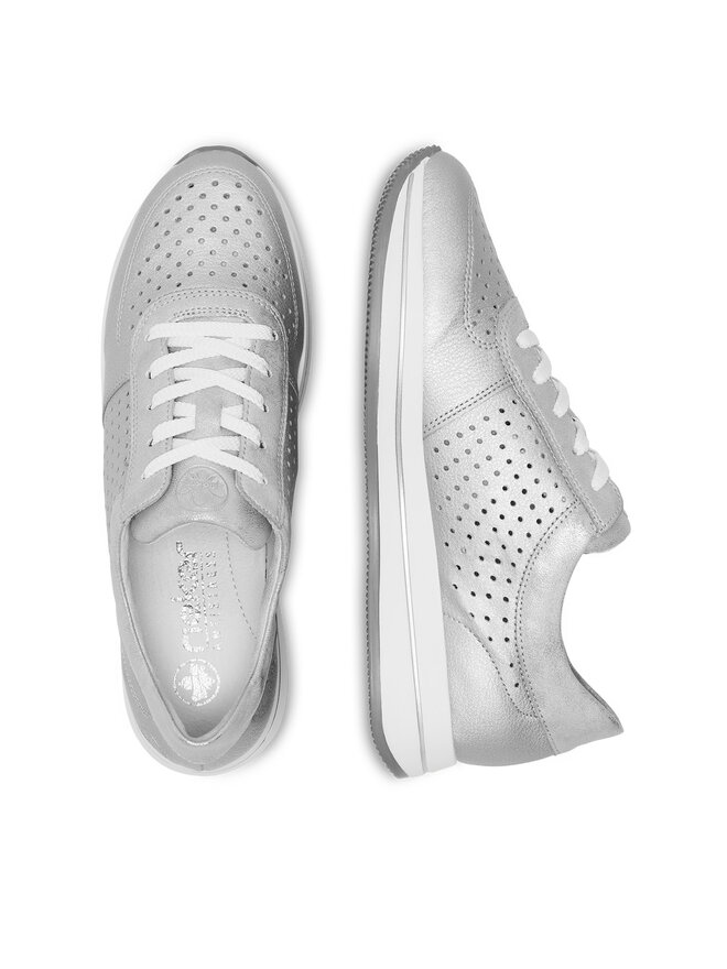 Rieker Sneakers Rieker N4515-90 Argintiu