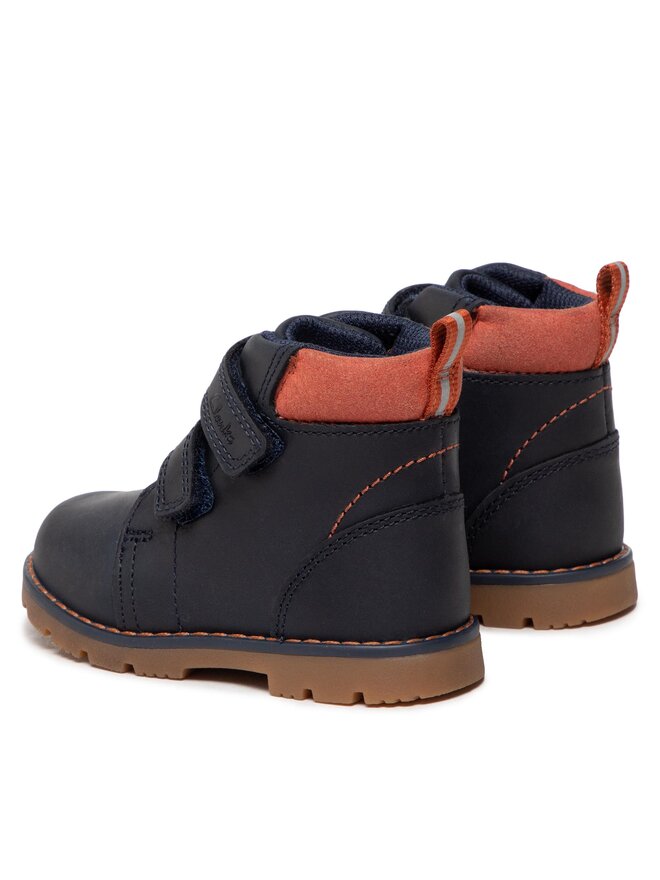 Clarks Botines planos Clarks Heath Strap T 261692667 Azul marino