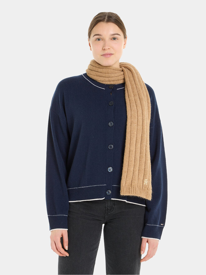 Tommy Hilfiger Sciarpa Tommy Hilfiger Th Timeless Scarf AW0AW15351 Beige