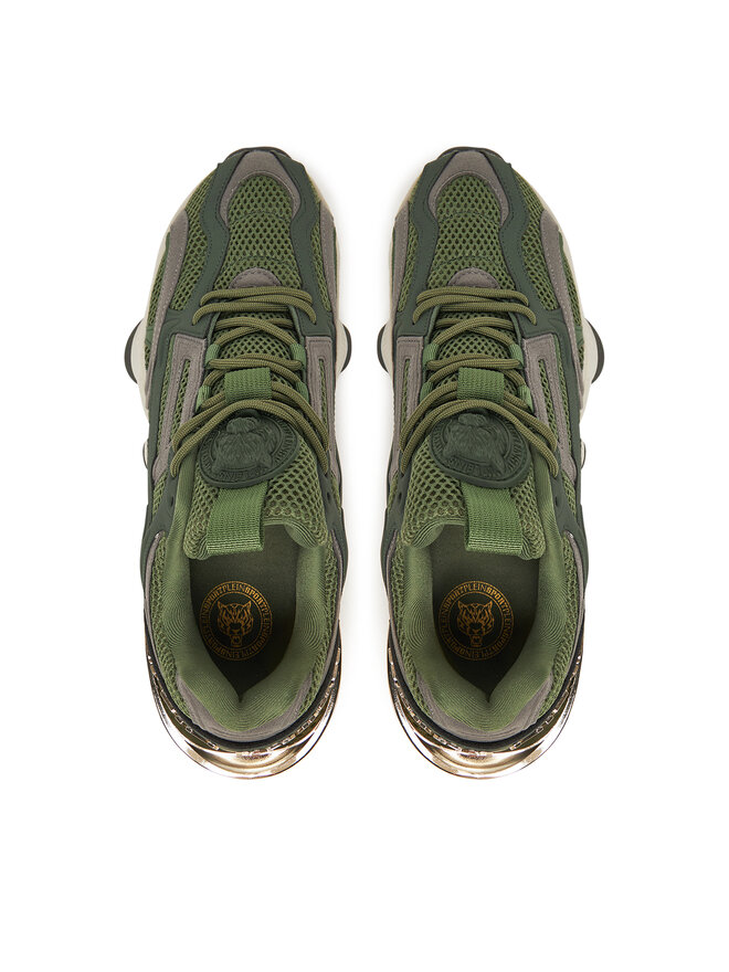 Plein Sport Снікерcи Plein Sport Thunderbeast // GEN.X.05 SAES USC0750 STE003N Зелений