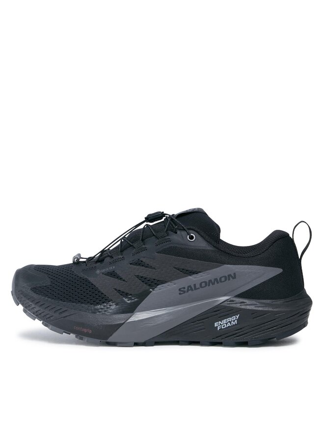 Salomon Pantofi pentru alergare Salomon Sense Ride 5 GORE-TEX L47147200 Negru