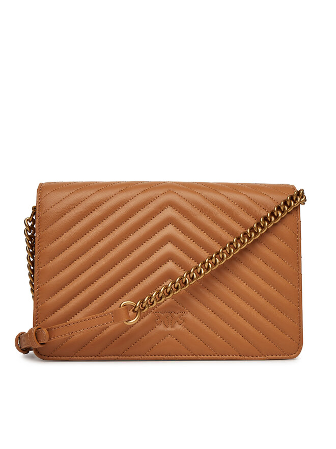 PINKO Сумка PINKO Love Click Classic PE 25 PLTT 100063 A0GK Коричневий
